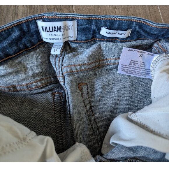 William Rast, Highrise Ankle Jean, Medium Wash, Size 27, Perfect condition - Picture 4 of 8